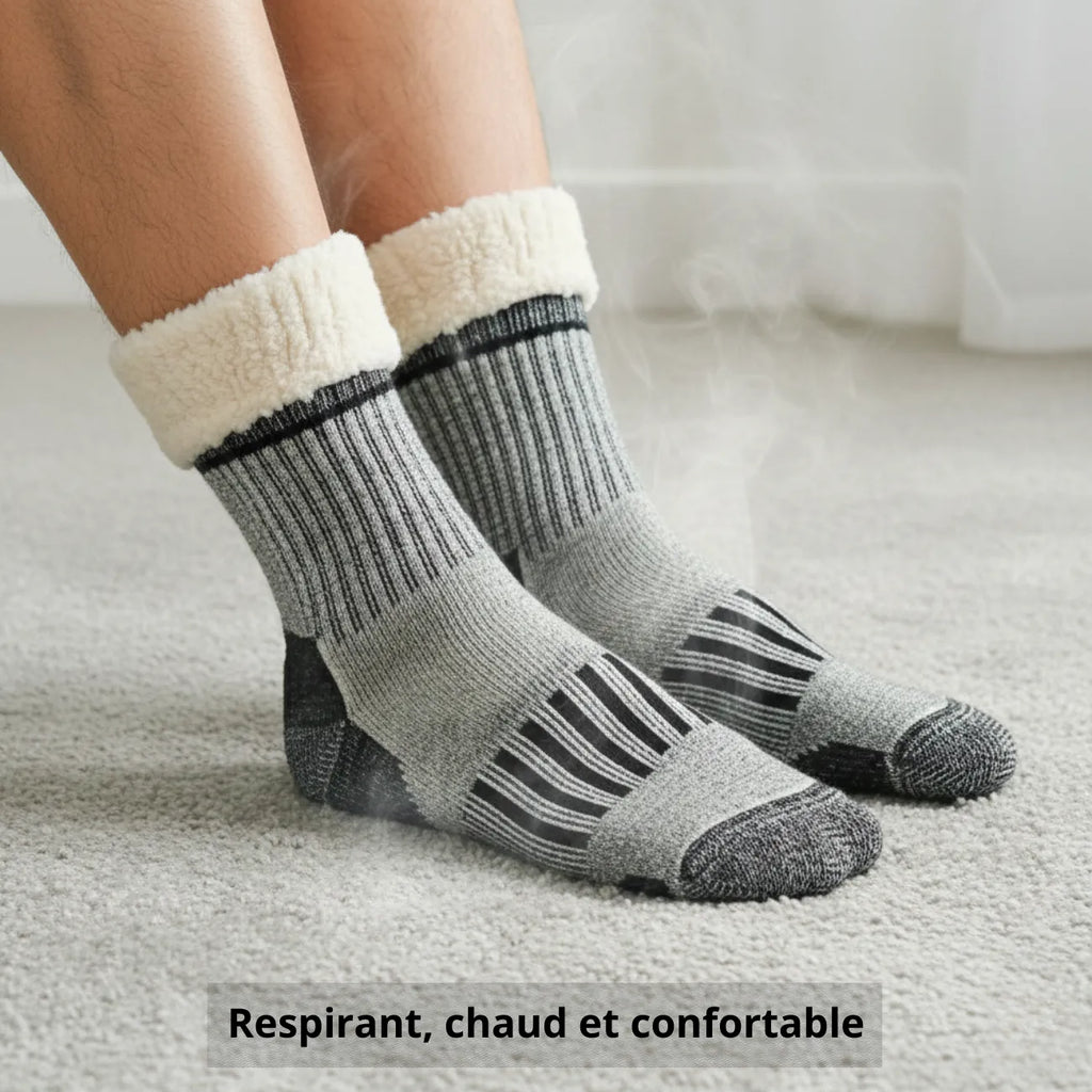 Chaussettes de randonnée en laine lot de 2 paires | Esprit Baroudeur