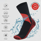 Chaussettes étanches randonnée imperméables mi-mollet trekking | Esprit Baroudeur