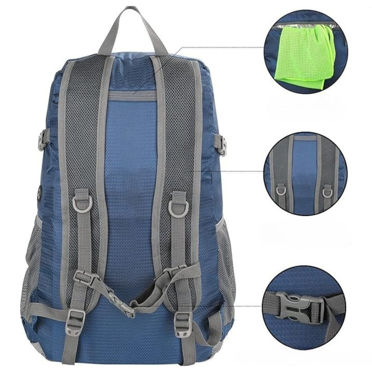 Sac à dos randonnée 30L Ultra léger et pliable | Esprit Baroudeur
