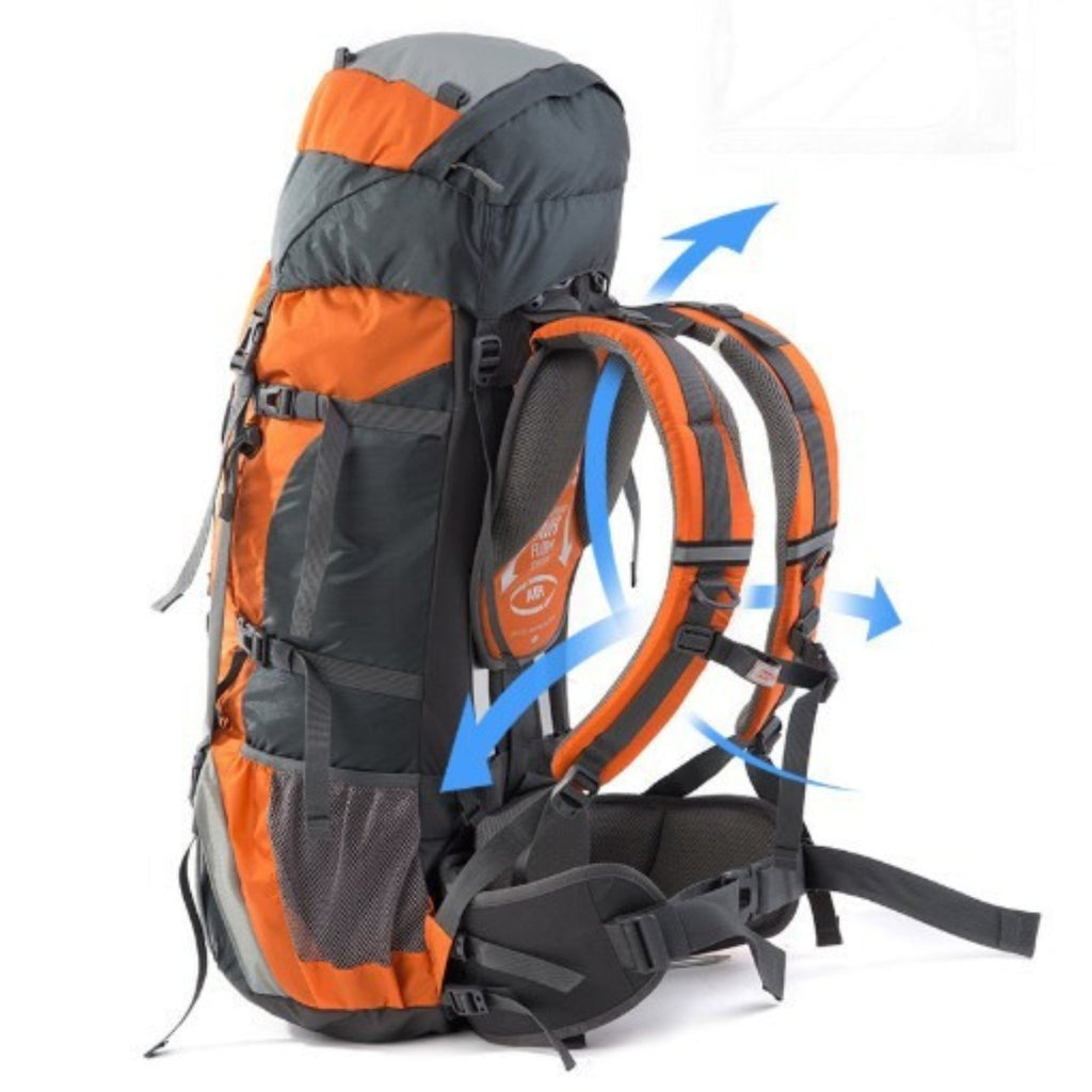 Sac à dos trekking homme grande capacité 75L