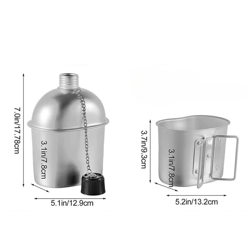 Kit Gourde Randonnée | Aluminium
