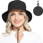 Chapeau de randonnée pliable imperméable avec cordon ajustable | Esprit Baroudeur