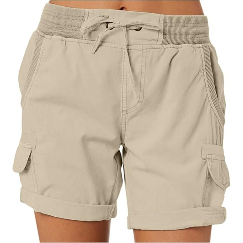 Bermuda de randonnée cargo poches élastique taille | Esprit Baroudeur