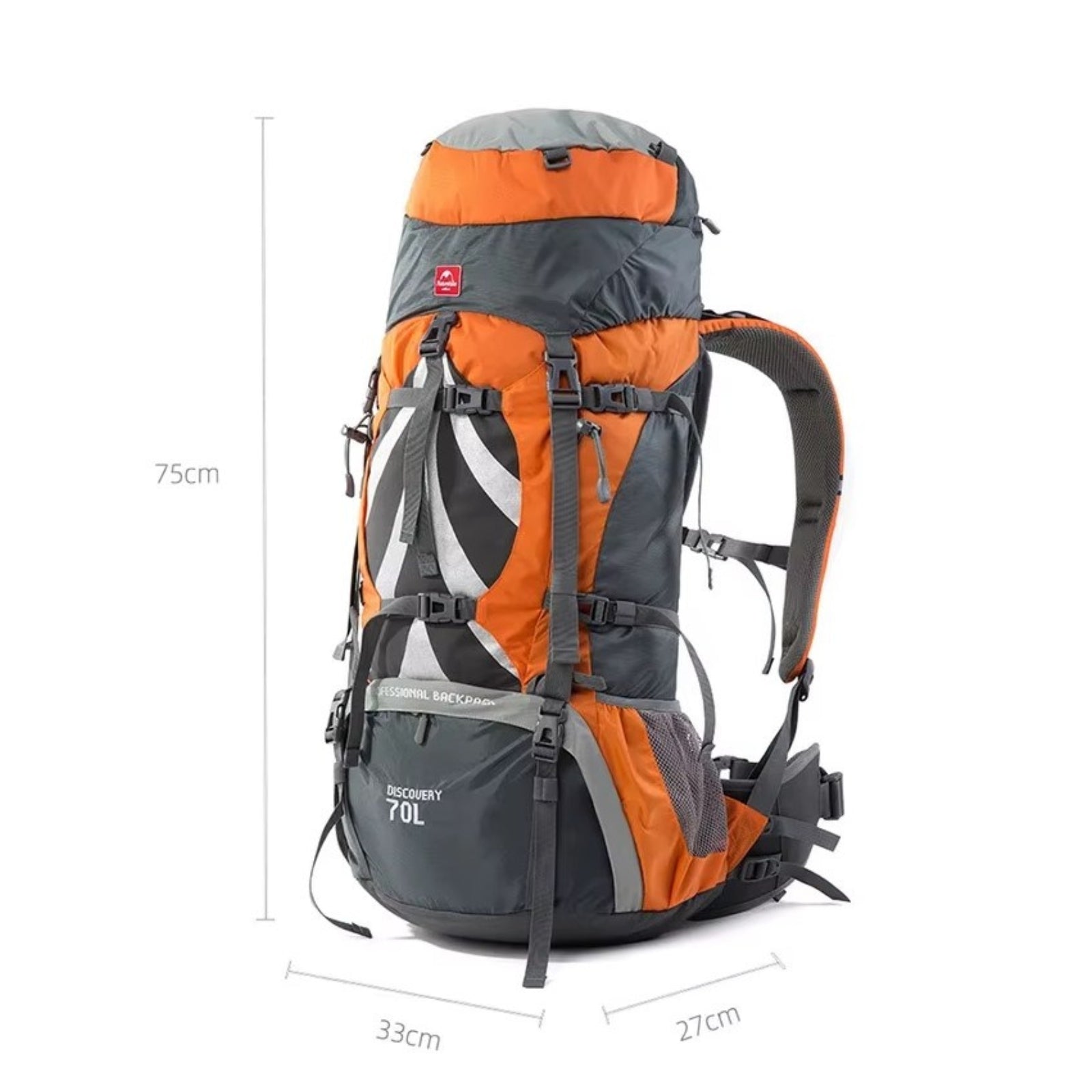 Sac à dos trekking homme grande capacité 75L