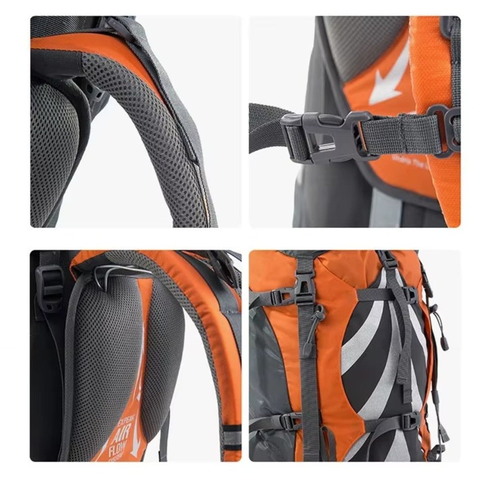 Sac à dos trekking homme grande capacité 75L