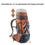 Sac à dos trekking homme grande capacité 75L