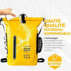 Sac à dos étanche randonnée 30L roll-top multiactivités | Esprit Baroudeur