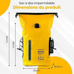 Sac à dos étanche randonnée 30L roll-top multiactivités | Esprit Baroudeur