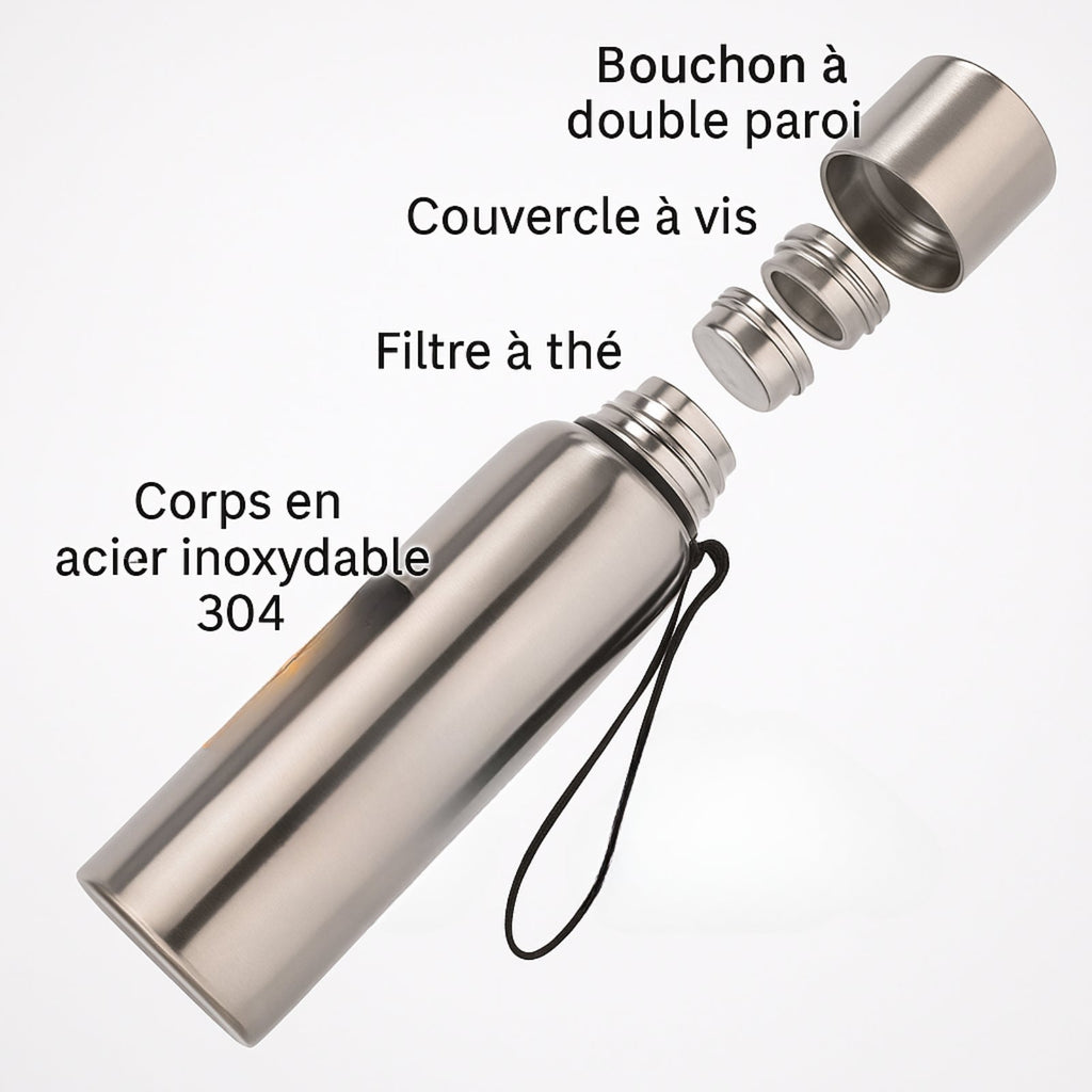 Gourde Isotherme  Longue Durée