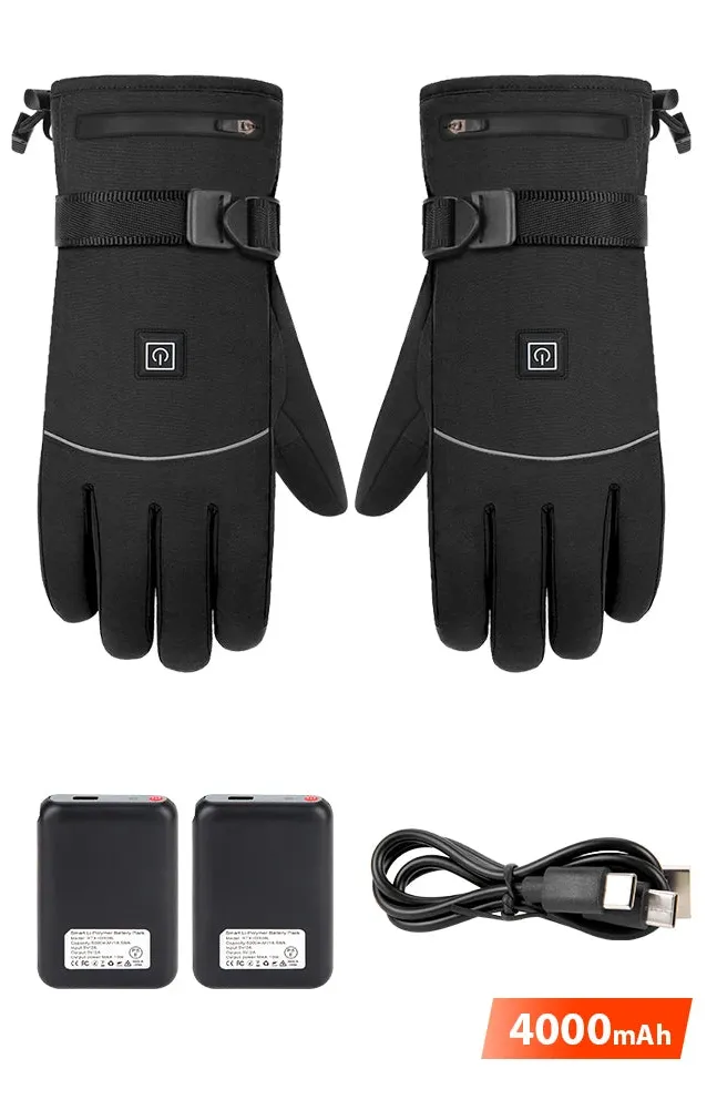 Gants chauffants électriques pour randonnée et ski hiver | Esprit Baroudeur