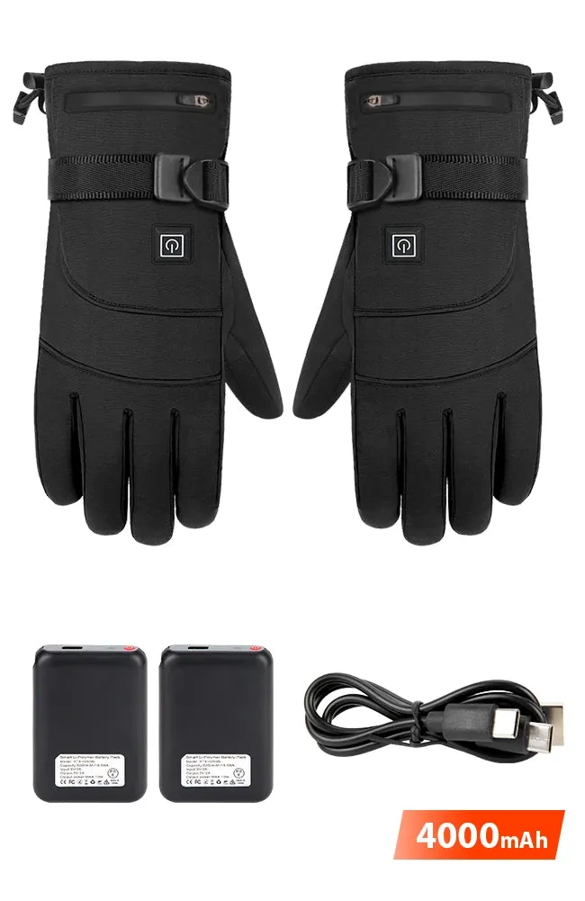 Gants chauffants électriques pour randonnée et ski hiver | Esprit Baroudeur