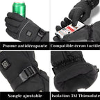 Gants chauffants électriques pour randonnée et ski hiver | Esprit Baroudeur