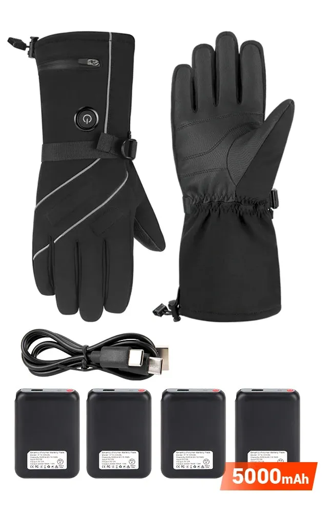 Gants chauffants électriques pour randonnée et ski hiver | Esprit Baroudeur
