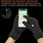 Gants thermiques rechargeables avec grip antidérapant | Esprit Baroudeur