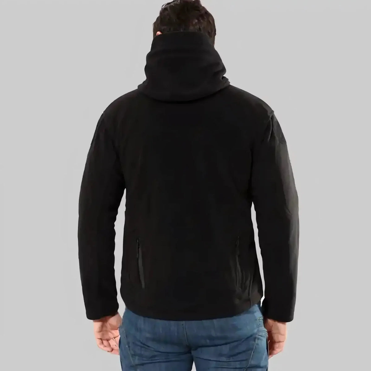 Veste polaire randonnée à capuche multi-poches zippées | Esprit Baroudeur