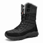 Bottes de neige imperméables fourrées tige haute hiver | Esprit Baroudeur