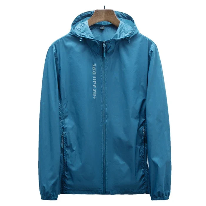 Coupe-vent randonnée léger à capuche protection solaire | Esprit Baroudeur
