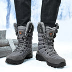 Bottes de neige imperméables fourrées tige haute hiver | Esprit Baroudeur
