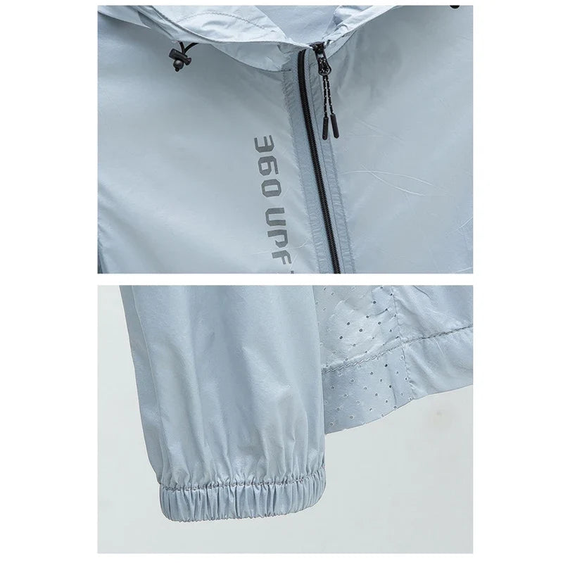 Coupe-vent randonnée léger à capuche protection solaire | Esprit Baroudeur