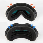 Lunettes de ski double couche anti-buée protection UV400 | Esprit Baroudeur