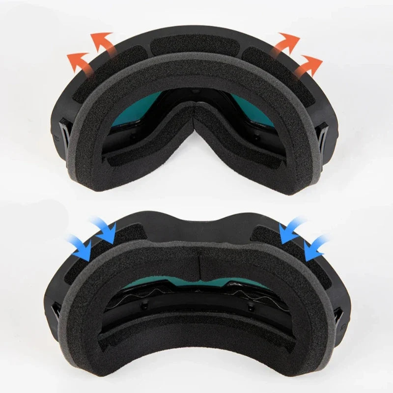 Lunettes de ski double couche anti-buée protection UV400 | Esprit Baroudeur