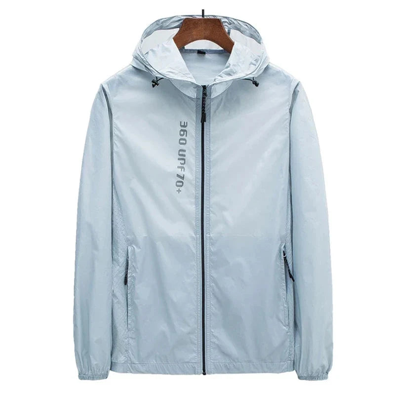 Coupe-vent randonnée léger à capuche protection solaire | Esprit Baroudeur