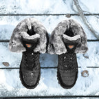 Bottes de neige imperméables fourrées tige haute hiver | Esprit Baroudeur