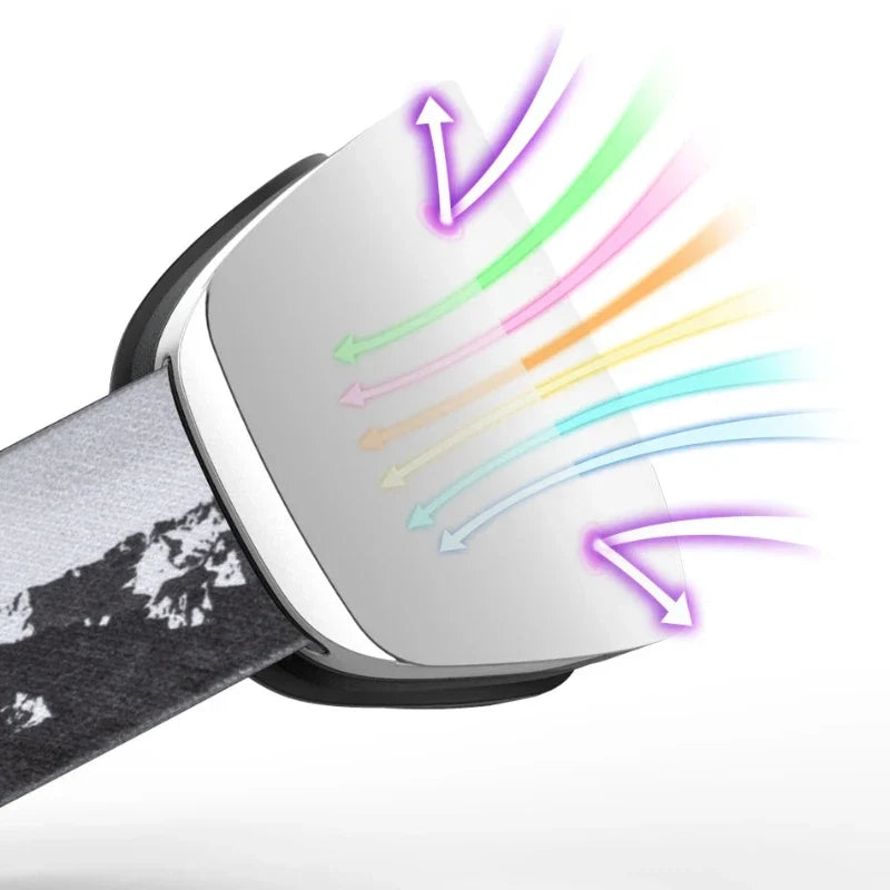 Masque de ski OTG compatible lunettes de vue | Esprit Baroudeur
