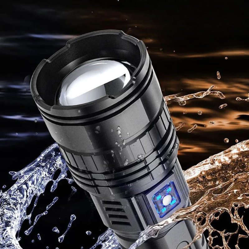 Lampe Torche Haute Intensité | Batterie Intégrée