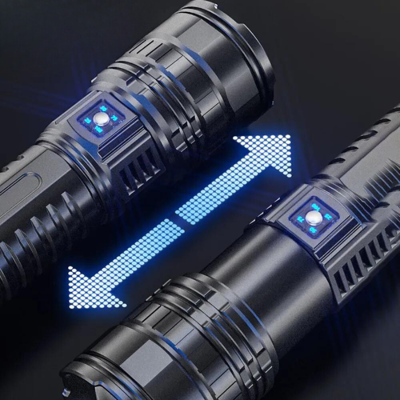 Lampe Torche Haute Intensité | Batterie Intégrée