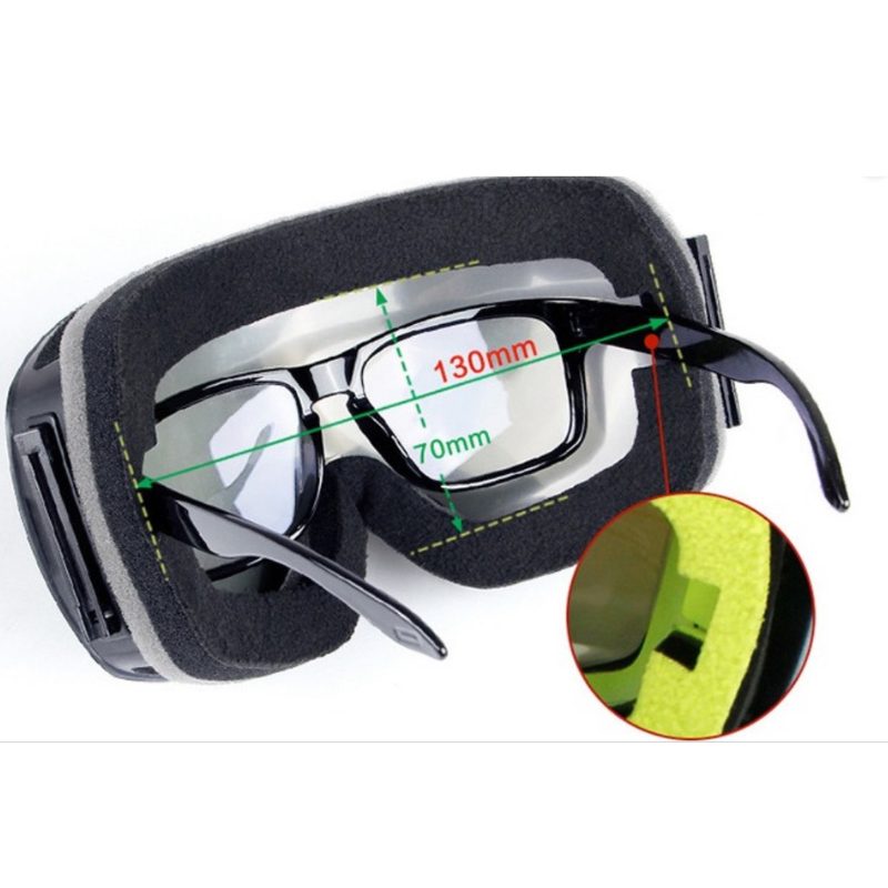 Masque de ski à verres interchangeables grand champ | Esprit Baroudeur