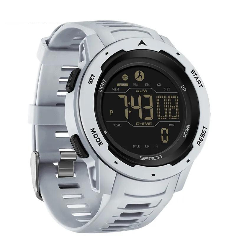 Montre de randonnée digitale avec podomètre et alarme | Esprit Baroudeur