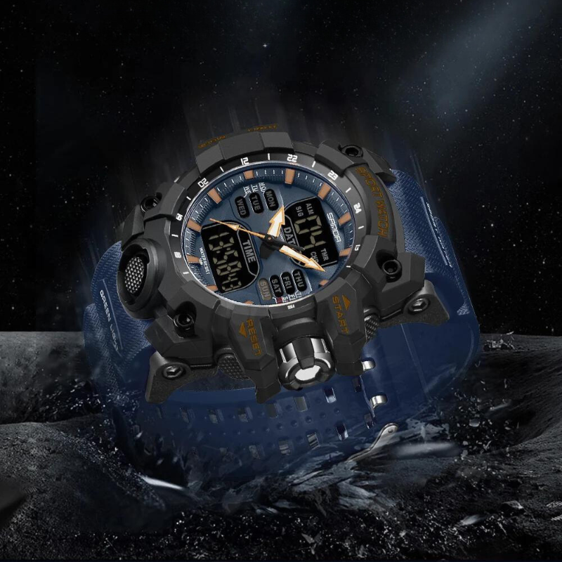 Montre de randonnée digitale analogique sport outdoor | Esprit Baroudeur