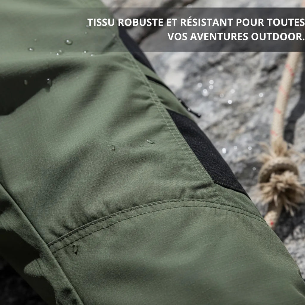 Pantalon de randonnée multi-poches résistant pour trek | Esprit Baroudeur