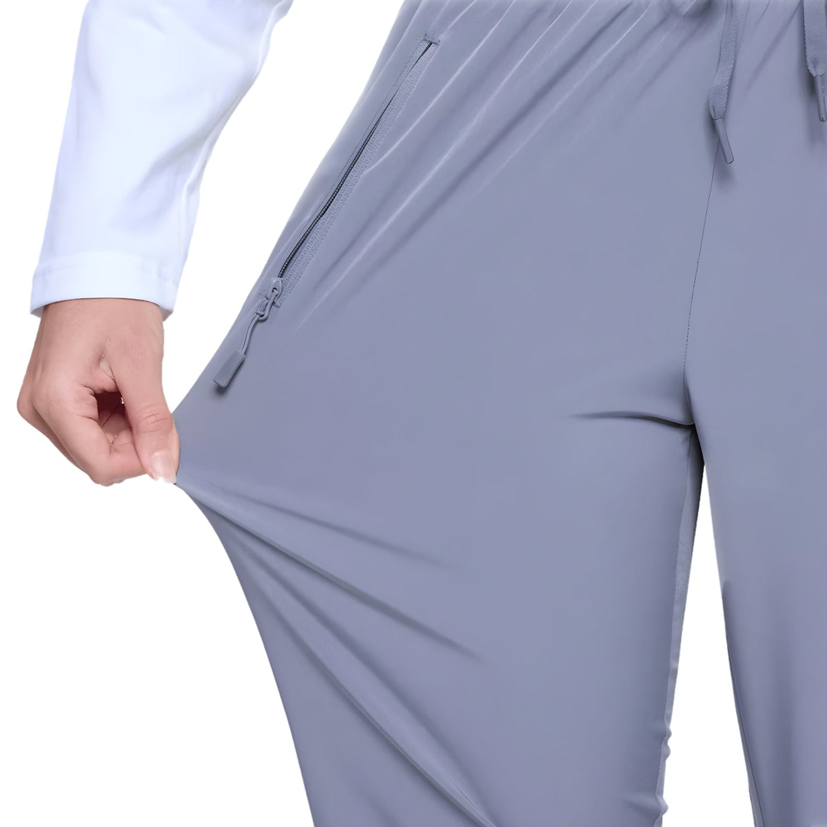 Pantalon de randonnée été léger avec poches zippées | Esprit Baroudeur