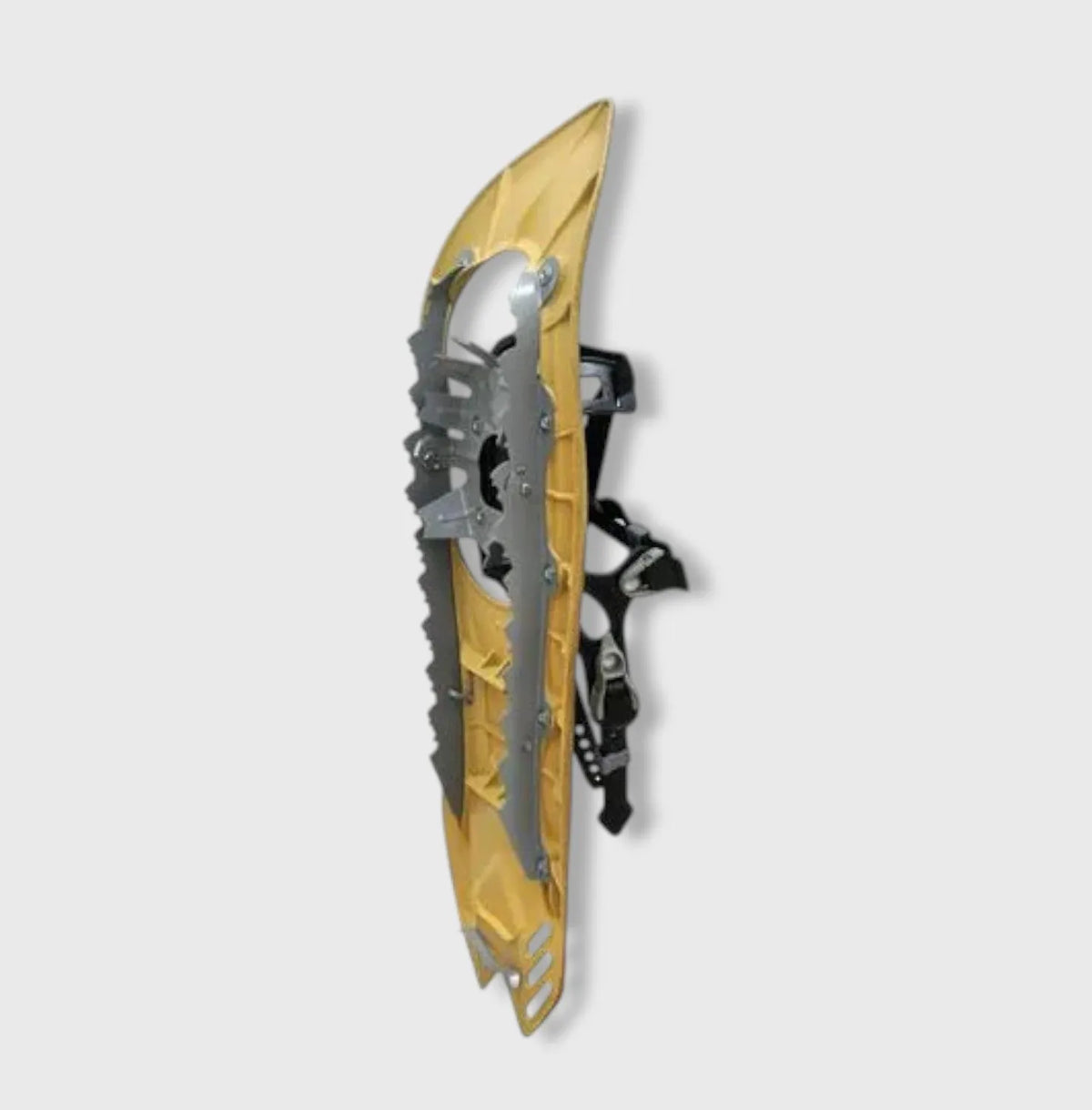 Raquettes neige randonnée en bois traditionnelles avec crampons | Esprit Baroudeur