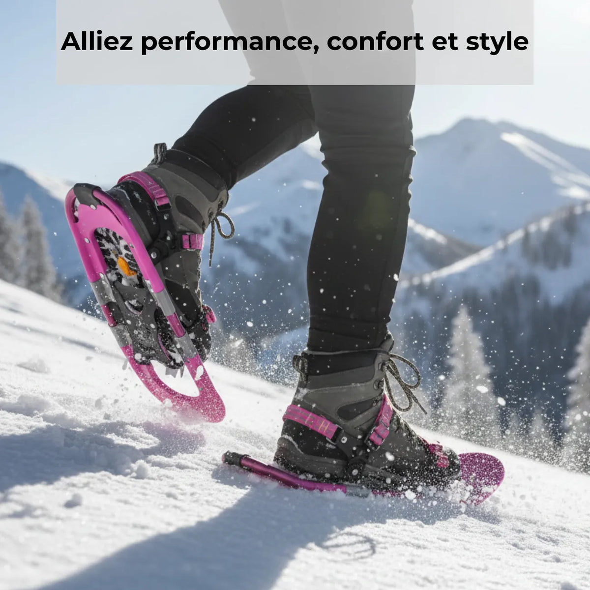 Raquettes à neige légères pour randonnée hivernale | Esprit Baroudeur