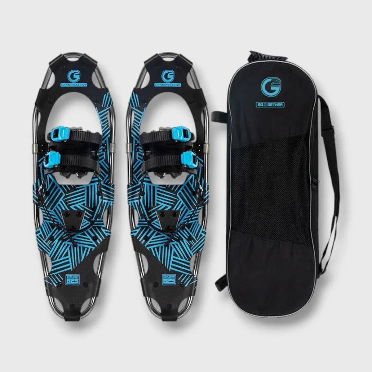 Raquettes à neige légères avec crampons pour randonnée hivernale | Esprit Baroudeur