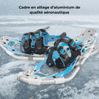 Raquettes à neige légères avec crampons pour randonnée hivernale | Esprit Baroudeur
