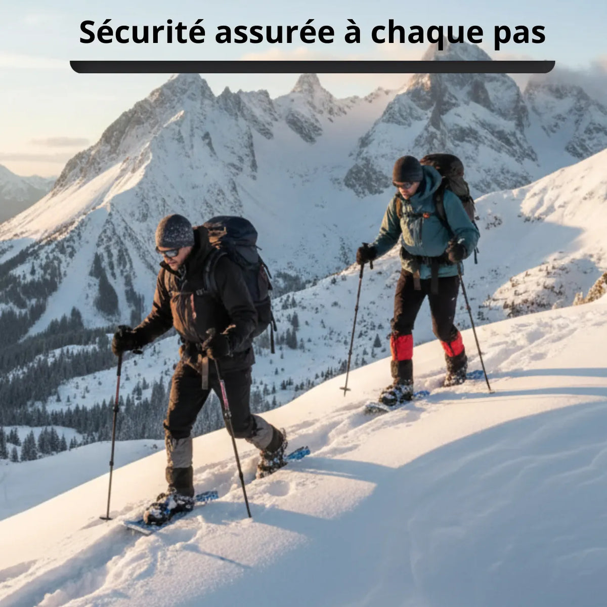 Raquettes neige légères pour randonnée hivernale | Esprit Baroudeur