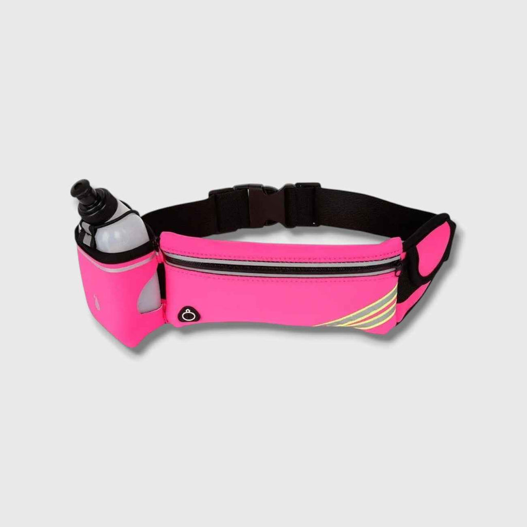 Ceinture d'hydratation running avec porte-gourde ajustable | Esprit Baroudeur