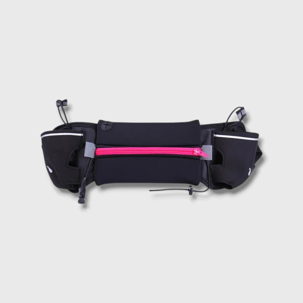 Ceinture d'hydratation running avec poches et gourdes | Esprit Baroudeur