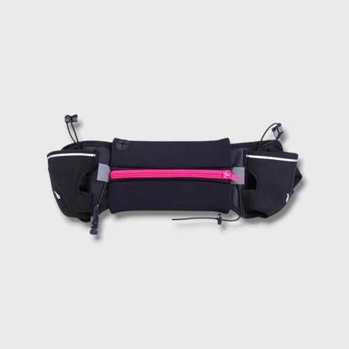 Ceinture d'hydratation running avec poches et gourdes | Esprit Baroudeur