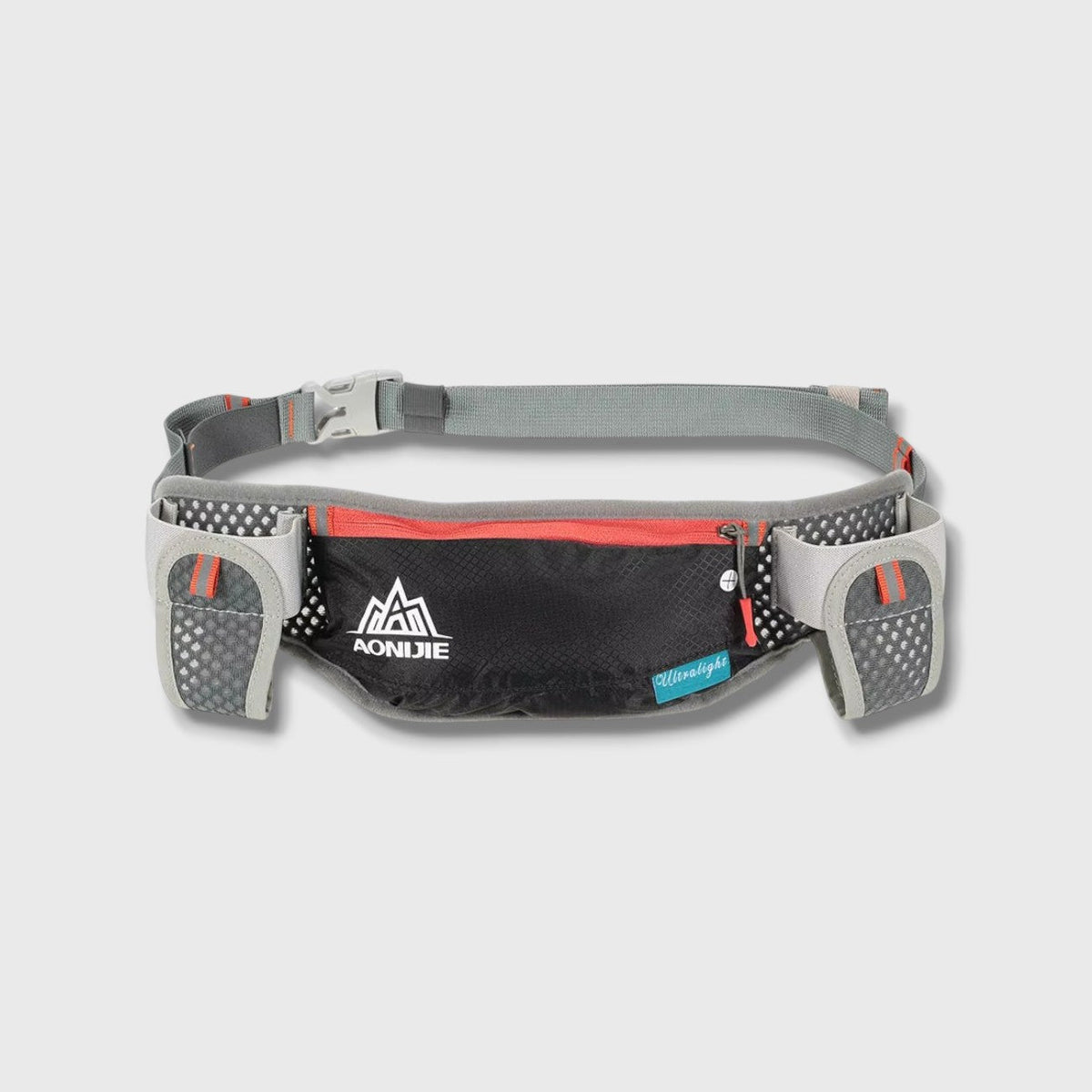 Ceinture trail running avec porte-gourdes et pochette | Esprit Baroudeur