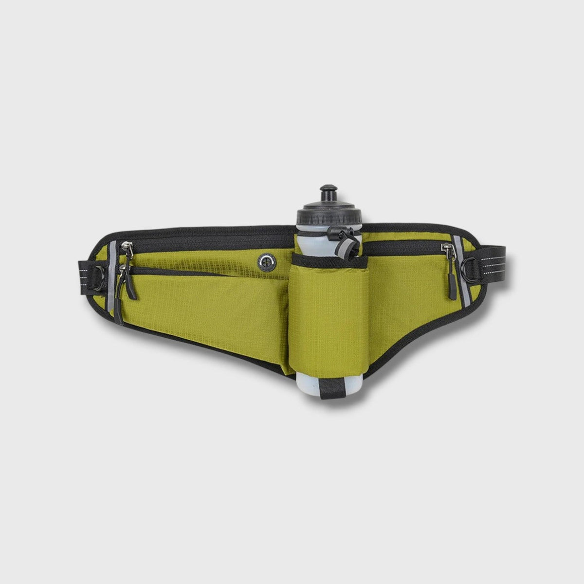 Ceinture de trail runner avec porte-gourde et poches | Esprit Baroudeur