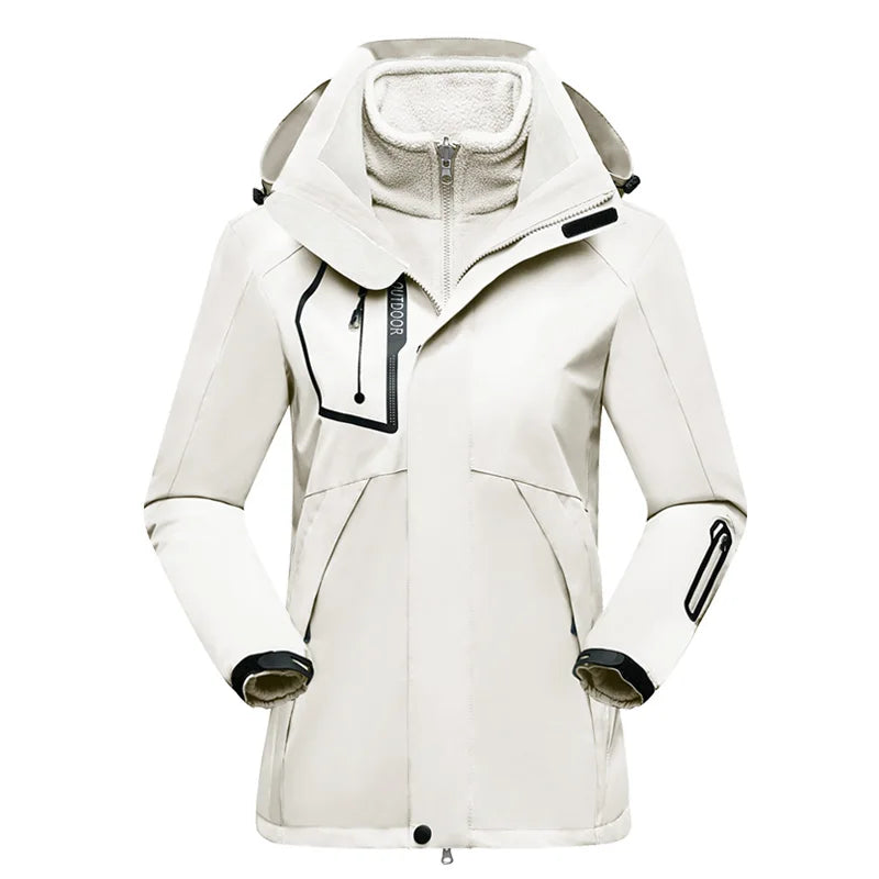 Veste de randonnée 3 en 1 imperméable et chaude | Esprit Baroudeur