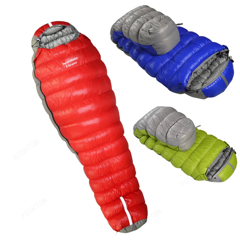 Sac de couchage grand froid -20°C en duvet d'oie – Esprit Baroudeur
