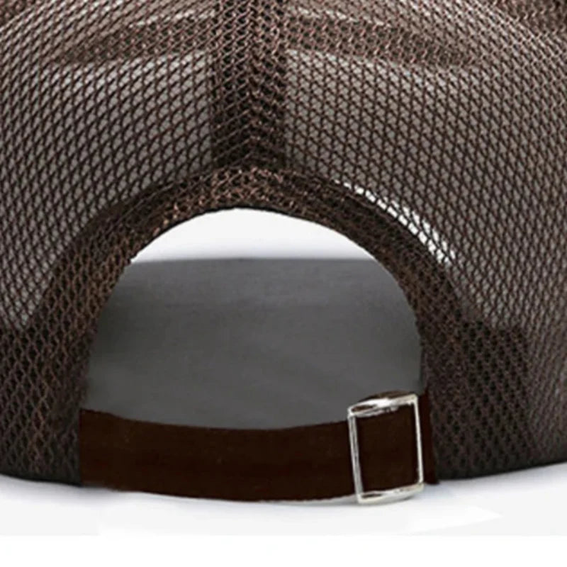 Casquette randonnée brodée filet respirant ajustable | Esprit Baroudeur