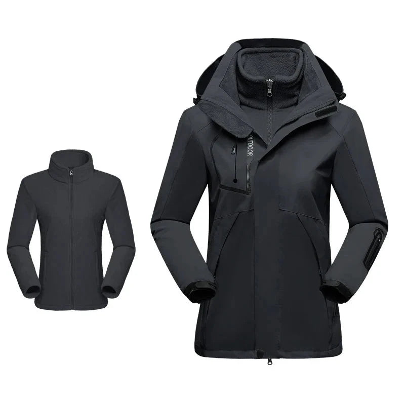 Veste de randonnée 3 en 1 imperméable et chaude | Esprit Baroudeur