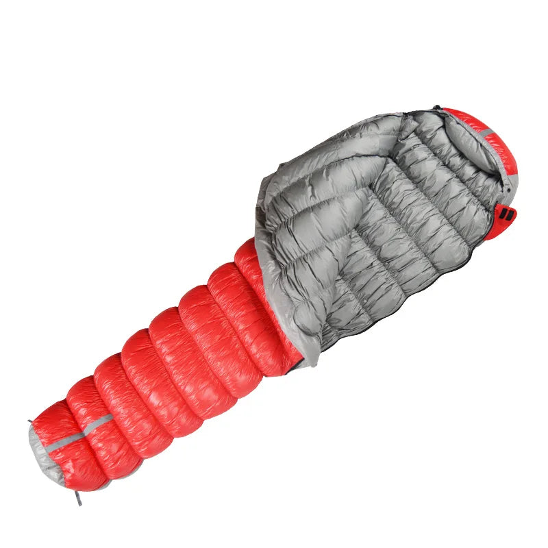 Sac de couchage grand froid -20°C en duvet d'oie – Esprit Baroudeur